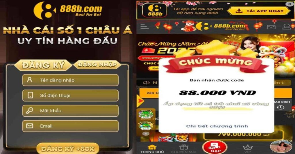 🎯 Nhận Code 888b Miễn Phí 2025 – Tặng 88k Tại Net88
