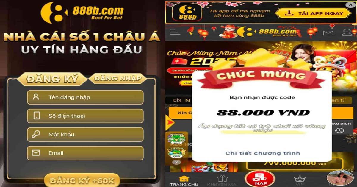 🎯 Nhận Code 888b Miễn Phí 2025 – Tặng 88k Tại Net88